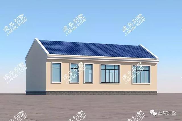 造價(jià)極其經(jīng)濟(jì)的兩款一層別墅設(shè)計(jì)圖，給爸媽送禮物，沒有比這更合適的了