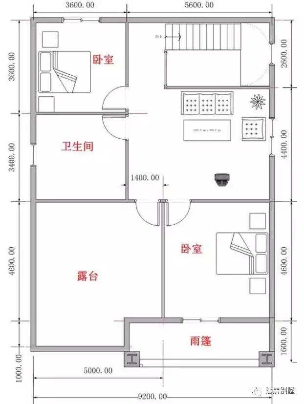 30多萬的農(nóng)村自建房設(shè)計(jì)圖紙，這在農(nóng)村是比較常見的戶型
