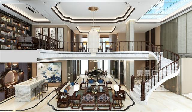 4款中式風(fēng)格別墅裝修效果圖，一起來體會下這種中式意境吧