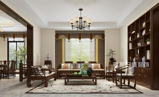 4款中式風(fēng)格別墅裝修效果圖，一起來體會下這種中式意境吧