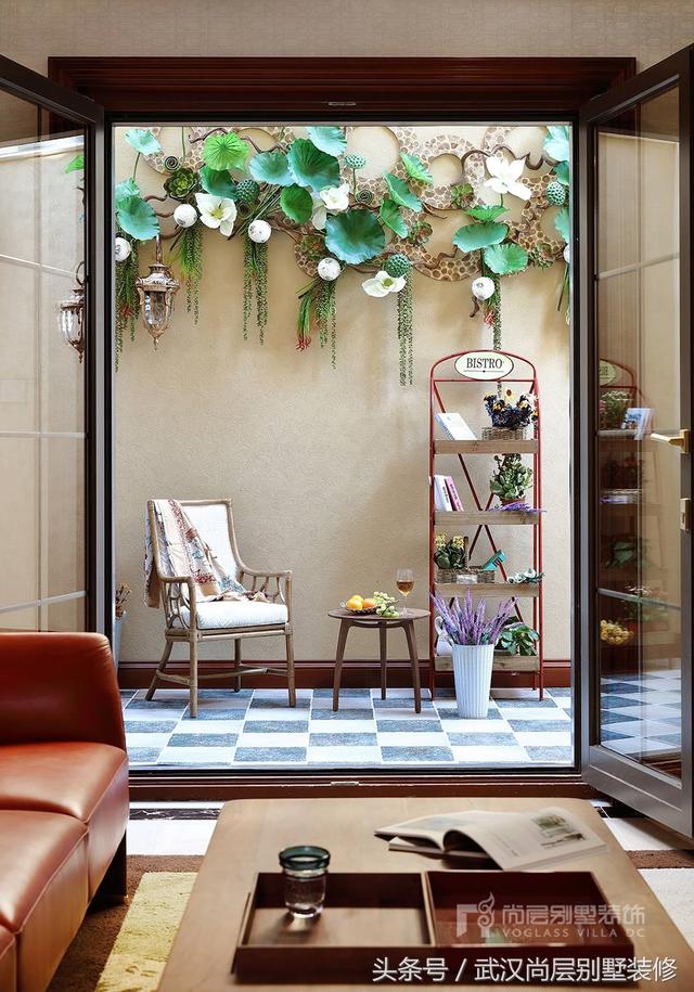 500平新中式風(fēng)格別墅裝修設(shè)計(jì)案例-打造出如出水芙蓉般的新中式靜雅空間