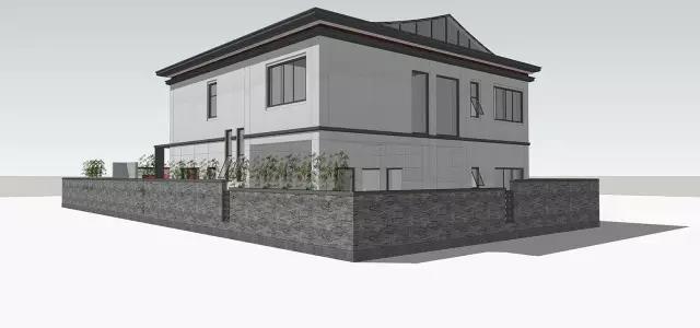 33X15米二層中式別墅設(shè)計(jì)圖，功能上面超級(jí)合理。