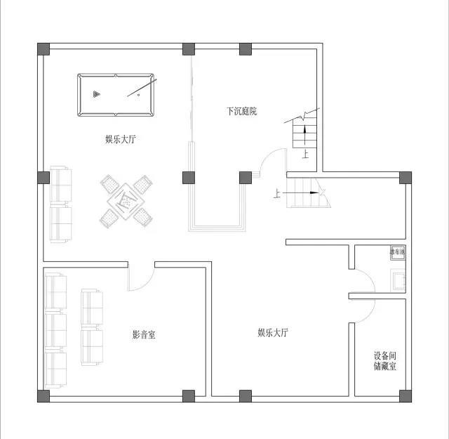 33X15米二層中式別墅設(shè)計(jì)圖，功能上面超級(jí)合理。