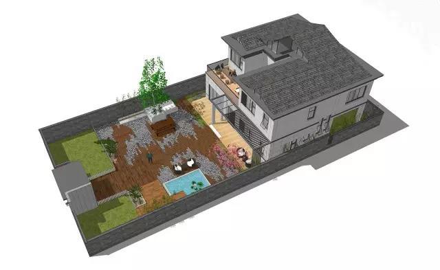 33X15米二層中式別墅設(shè)計(jì)圖，功能上面超級(jí)合理。