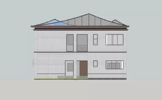 33X15米二層中式別墅設(shè)計(jì)圖，功能上面超級(jí)合理。