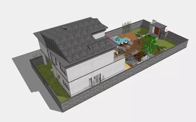 33X15米二層中式別墅設(shè)計(jì)圖，功能上面超級(jí)合理。