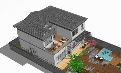 33X15米二層中式別墅設(shè)計(jì)圖，功能上面超級(jí)合理。