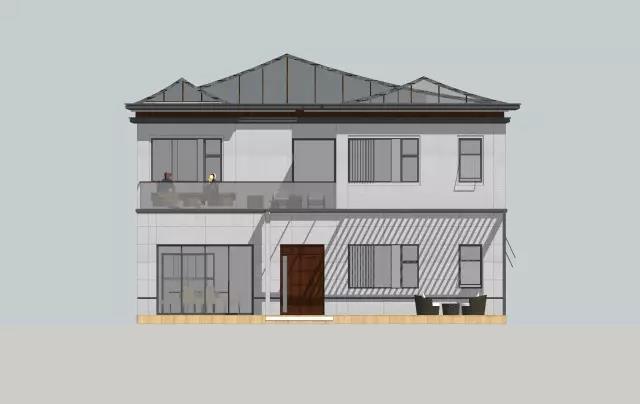 33X15米二層中式別墅設(shè)計(jì)圖，功能上面超級(jí)合理。