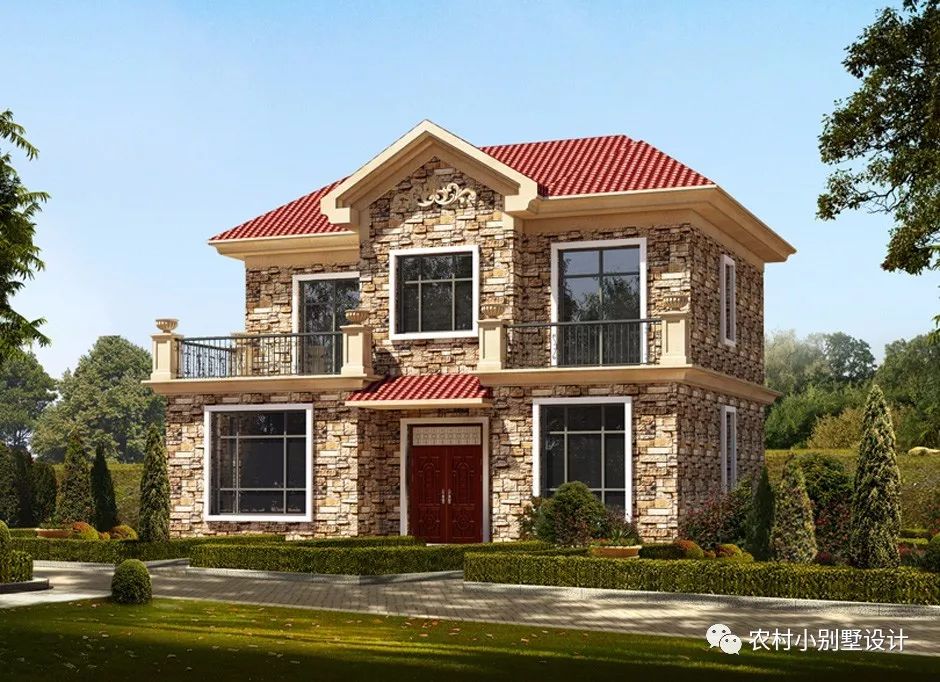 15款2024年接地氣的農(nóng)村二層房屋效果圖，可定制全套圖紙