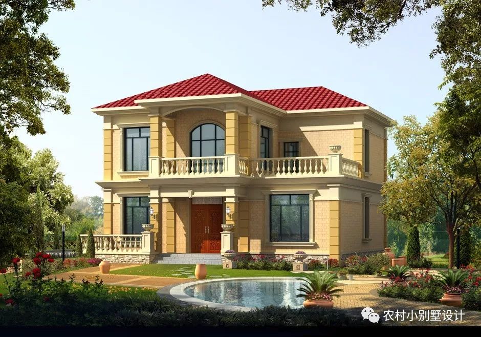 15款2024年接地氣的農(nóng)村二層房屋效果圖，可定制全套圖紙