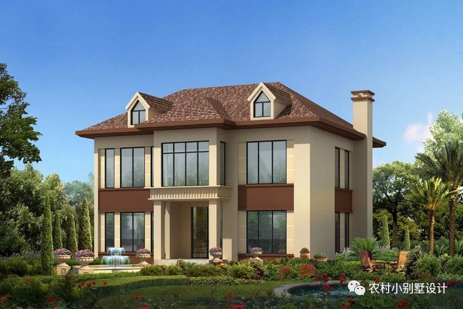 15款2024年接地氣的農(nóng)村二層房屋效果圖，可定制全套圖紙