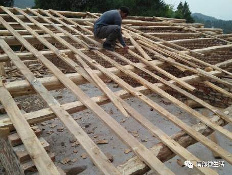 農(nóng)村小伙自建一層小別墅過程全直播，自建房的可以看看哦