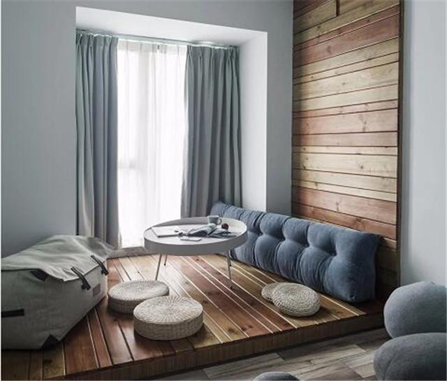 三居室裝修的簡約風(fēng)格，設(shè)計(jì)非常大氣，大包11萬。