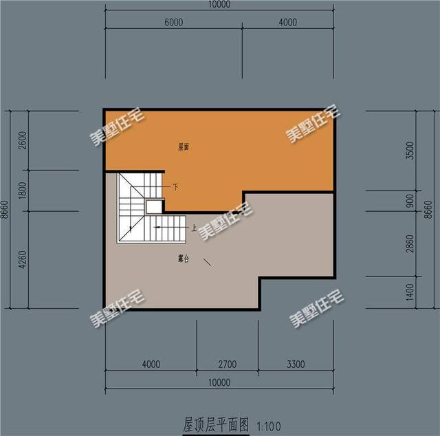占地88平的三層半簡歐風農(nóng)村自建房，帶車庫和大露臺，功能特別全。