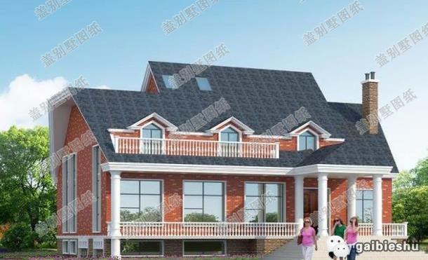 占地300平的二層農(nóng)村別墅設(shè)計(jì)圖，帶旋轉(zhuǎn)樓梯+地下車庫，符合現(xiàn)代人的生活需求。