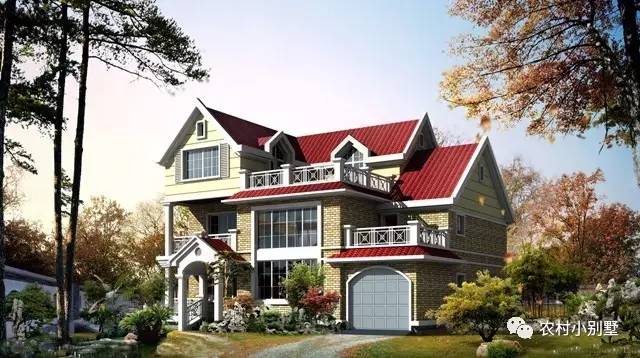 農(nóng)村三十萬(wàn)蓋別墅還是城里買房當(dāng)房奴，看完這些別墅圖就知道了