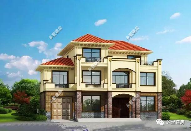 兩棟十幾萬的二層別墅設(shè)計圖，一款現(xiàn)代風(fēng)格，一款田園風(fēng)格，你喜歡哪一款？
