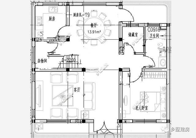 兩棟十幾萬的二層別墅設(shè)計圖，一款現(xiàn)代風(fēng)格，一款田園風(fēng)格，你喜歡哪一款？