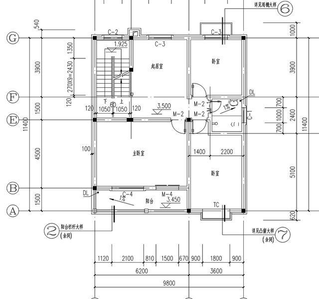 10×13米三層中式別墅設(shè)計圖，戶型別致雅觀，布局合理實用，主體造價大概28萬。