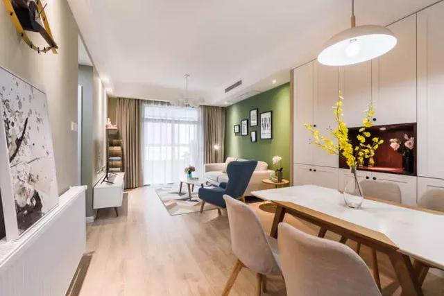 90平新房北歐風裝修，裝修簡單清爽，打動人心，讓年輕人一看就喜歡。