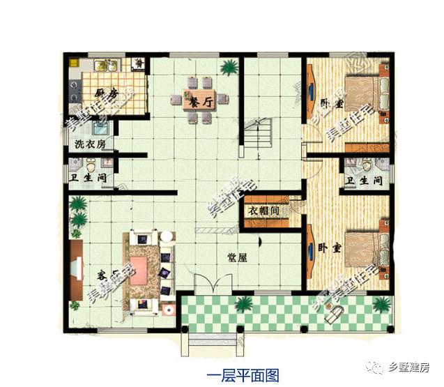 兩款二層別墅設(shè)計圖，價格實惠，漂亮實用，喜歡就可以建一棟哦！