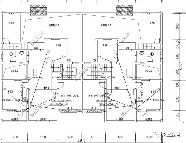 兩套雙拼農(nóng)村別墅設(shè)計(jì)圖，一棟是三層的，一棟是二層帶閣樓的，你更中意哪一款呢？