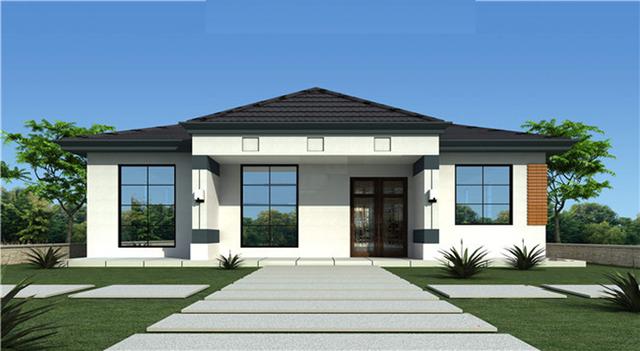 兩款一層別墅設(shè)計圖，端莊大氣，經(jīng)濟(jì)實用。