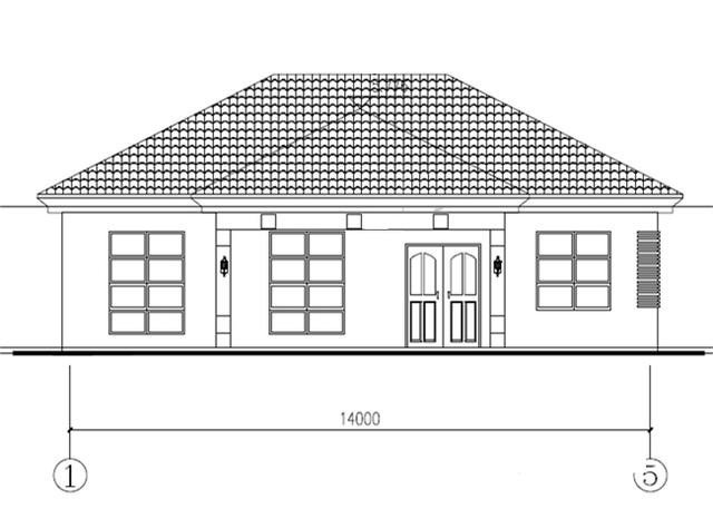 兩款一層別墅設(shè)計圖，端莊大氣，經(jīng)濟(jì)實用。