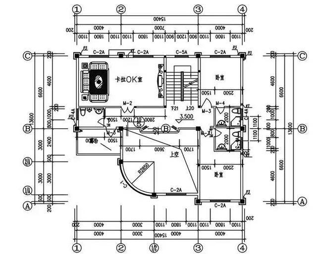 15×14米三層高檔別墅設(shè)計(jì)圖，帶地下室，美觀大氣，漂亮耐看。