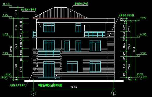 三層農(nóng)村自建房，戶型方方正正，布局合理，高端大氣，有面子，造價(jià)30萬。