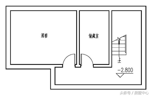 兩棟兩層簡(jiǎn)歐別墅設(shè)計(jì)圖，帶酒窖+土灶+鍋爐房，居住使用功能非常齊全，非常適合北方居住。