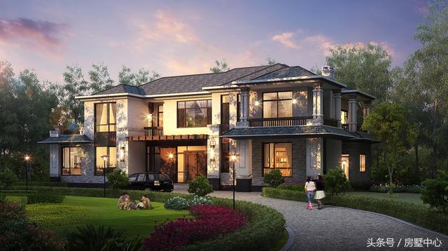 兩棟兩層簡(jiǎn)歐別墅設(shè)計(jì)圖，帶酒窖+土灶+鍋爐房，居住使用功能非常齊全，非常適合北方居住。