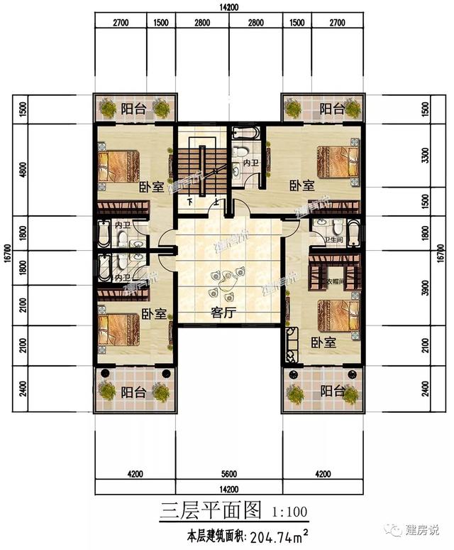三層新中式別墅，大氣恢弘、氣派非凡，帶地下室，一款難得的豪華型別墅。