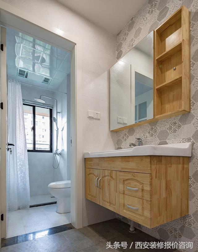 三室兩廳簡歐風(fēng)裝修，老婆花6萬半包給裝修公司，最后效果超贊，很溫馨。