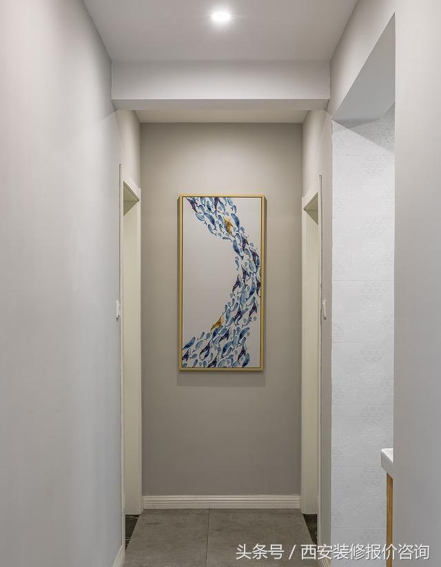 三室兩廳簡歐風(fēng)裝修，老婆花6萬半包給裝修公司，最后效果超贊，很溫馨。