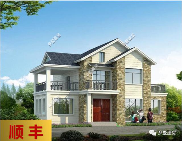 兩款農(nóng)村二層自建房，精致、漂亮，布局合理，造價(jià)才30萬(wàn)，心動(dòng)不如行動(dòng)！