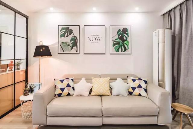 100平日式和北歐風結合的裝修風格，裝修效果超出你的想象。