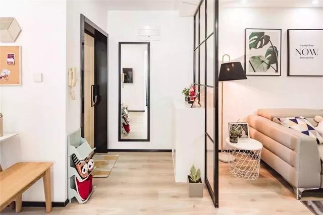 100平日式和北歐風結合的裝修風格，裝修效果超出你的想象。