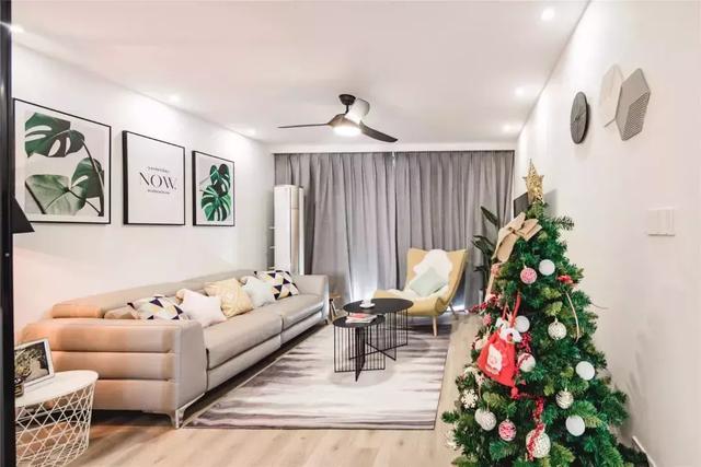 100平日式和北歐風結合的裝修風格，裝修效果超出你的想象。