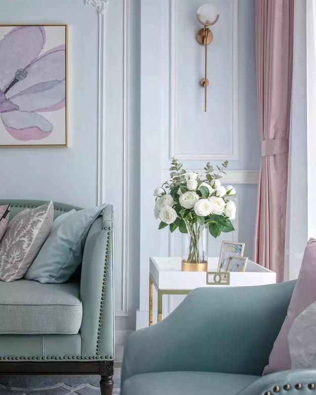 99㎡清新優(yōu)雅的法式風(fēng)裝修，同時(shí)又充滿著滿滿的少女心！