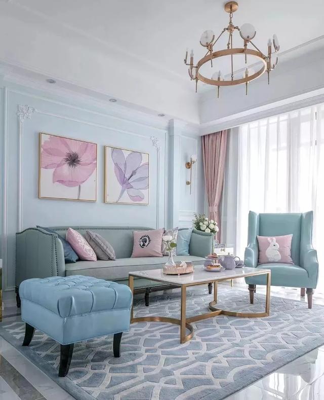 99㎡清新優(yōu)雅的法式風(fēng)裝修，同時(shí)又充滿著滿滿的少女心！