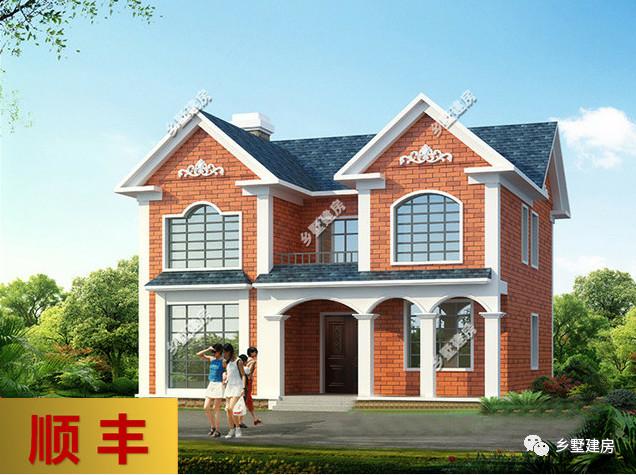 12米x10米，兩棟二層別墅設(shè)計(jì)圖，經(jīng)濟(jì)實(shí)用又漂亮。