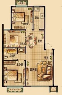 92平米房子花4萬裝修成現(xiàn)代簡(jiǎn)約，讓人眼前一亮！