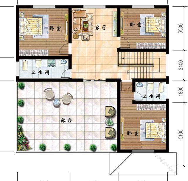 推薦幾款別墅設(shè)計圖，建房子不求高，不求豪華，但求適合自己就好