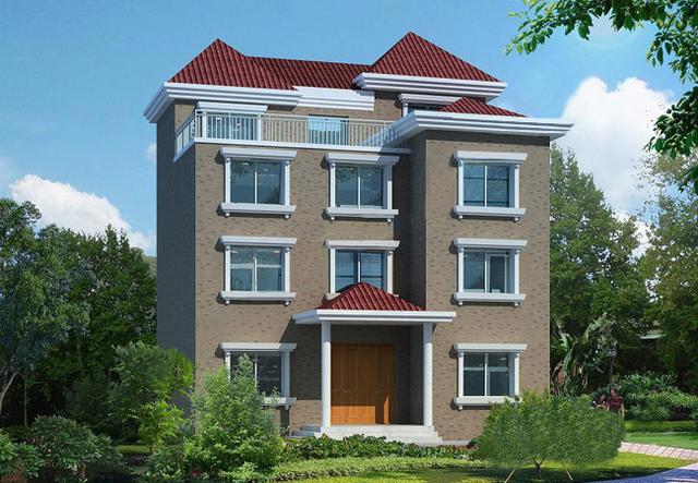 宅基地小就建高一些，今日推薦130平方米四層農(nóng)村自建別墅設(shè)計(jì)圖