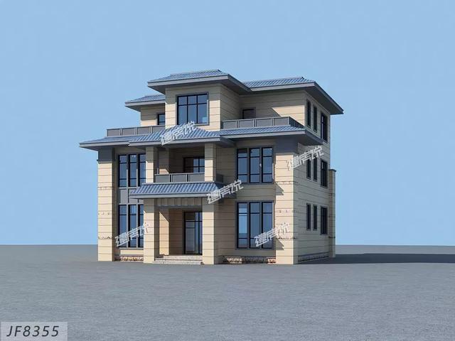 這3款別墅設(shè)計(jì)圖，每一款造價(jià)都特別劃算，也非常適合農(nóng)村建造