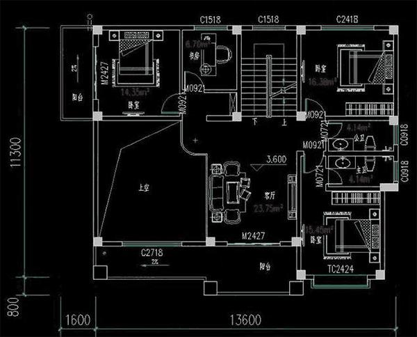 3款帶堂屋農(nóng)村別墅設(shè)計圖，都堪稱經(jīng)典戶型，讓人過目不忘