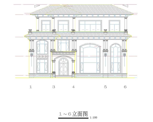 高檔三層歐式豪華別墅設(shè)計(jì)圖，外觀高端大氣，性價(jià)比極高