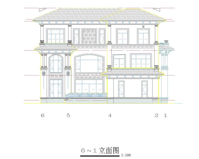 高檔三層歐式豪華別墅設(shè)計(jì)圖，外觀高端大氣，性價(jià)比極高