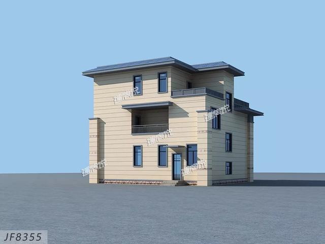 三層新中式別墅設(shè)計(jì)圖，實(shí)用性好，完全符合自身的居住要求